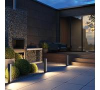 Maytoni Cour Eclairage paysager LED 12W Graphite IP65 Blanc chaud