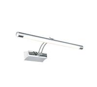 MAYTONI DECORATIVE LIGHTING Applique Murale pour les tableaux, pour les miroires, LED, Style Moderne, techno, industriel, Armature en Métal couleur chrome, plafonnier en verre, 3000K 860 LM