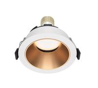 Maytoni Share spot encastré 1x15 W blanc-doré DL053-01WMG