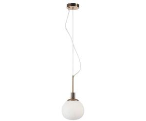 Maytoni Erich lampe suspendue 1x40 W blanc-doré MOD221-PL-01-G