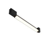 MAYTONI Lampe oblongue pour système de rail monophasé UNITY Basis Rot style Moderne LED 24 watts Noir Aluminium et plastique 3000K 1540lm CRI 90 pour salon, bureau, cuisine, café