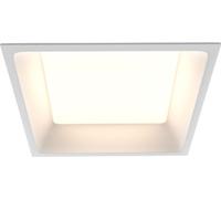 Maytoni LED Spot à encastrer IP44, carré, 18W, blanc, luminaire pour salle de bain, intensité lumineuse variable