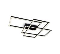 Maytoni Plafonnier LED rectangulaire - Noir