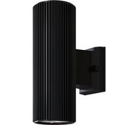 Maytoni RANDO Applique murale extérieure noire IP54 E27 2x60W en métal, ampoules non fournies