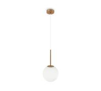 Maytoni Suspension boule verre - Or