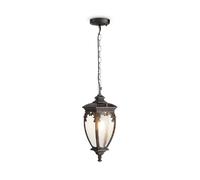 Maytoni suspension extérieure Fleur 40 cm bronze E27
