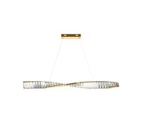 Maytoni Suspension LED cristal - Or
