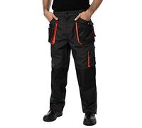 MAZALAT Pantalon de Travail Homme Genouillère - Multi Poches, Vêtement Grande Taille S-XXXL