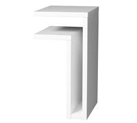 Maze Etagère F-Shelf blanche étagère f-shelf gauche