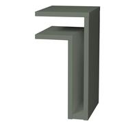 Maze F-Shelf Étagère Gauche Gris-vert