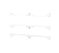 Maze Système d'étagères Pythagoras Bundle B blanc-chrome
