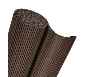 Mazovia Brise-Vue Balcon 100x300cm Marron Uni Résistant aux Intempéries PVC | Brise-Vue pour Terrasse Pose Facile Résistant aux UV Résistant à L'eau Facile D'entretien Robuste Jardin Moderne Minimaliste
