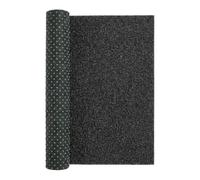 Mazovia Gazon Artificiel À Picots Gris Anthracite Tapis De Gazon Pour Balcon Terrasse Jardin Imperméable, Facile D'entretien, Vendu Au Mètre Hauteur: 6mm 100 x 500 cm 1x5 m