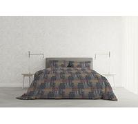 MB Home Italy, Parure de lit « Athena », Gris Adana pour lit Double