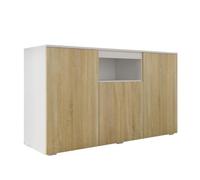 MB Muebles Bonitos Buffet Nevada (Blanc et Sonoma)