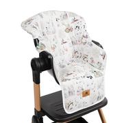 MBESZKA Housse de chaise haute réducteur de siège compatible avec Kinderkraft Yummy, Peg Perego Prima Pappa, Chicco Polly, IKEA - Imperméable, certifié Öko-Tex et lavable - Cadeau de fête prénatale