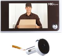 MBG Line Judas avec écran LCD 3,5" SF520A Grand angle 120° Image couleur Arrêt automatique Power 4xAAA Sécurité du bureau à domicile