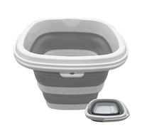 Mbiyhgta Seau De Nettoyage Récipient Ménager Polyvalent Portable Compact | Petit Seau À Serpillière 5 L Avec Poignée Salle De Bain, Plage, Camping-Car, Camping, Pêche, Extérieur, Intérieur, Tâches