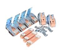 MBPAIHOP Kit de Contact Principal LA5FH431 for Contacts de contacteur LC1F265 NC2-265 CJX4-F265, Contacts Mobiles et Fixes, pièces de Rechange 220V(NC2-265 (Grade A))