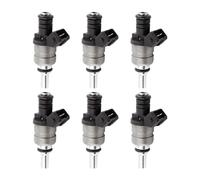 MBPBVRVAF Buse D'injection 6 Pièces pour E46 E39 X3 Z3 Z4 3 5 pour Siemens pour Deka Moteur À Débit Assorti 2,5l 13537546244 1439800 1427240 Buse D'injecteur De Carburant Injecteur Moteur