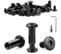 Mbsomnus 25 Pcs Vis Relieuse M6x35mm Vis D'assemblage Inoxydable A2 V2A