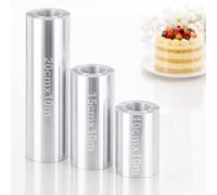 Mbsomnus Film pour bord de gâteau transparent 10/15/20 cm × 10 m | Cercle à gâteau en plastique, réutilisable, haut 10/15/20 cm, stable, gâteau, mousse au chocolat, dessert