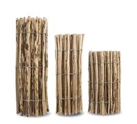 MC.Sammler clôture ganivelle en Bois noisetier 26 Dimensions Hauteur 50 cm - 150 cm Longeur 5/10 mbarriere girondine avec Treillage Double Torsion (Hauteur: 90cm X Longeur: 500cm, écart: 7-8 cm)