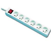 MCAD Multiprise Bloc de 6 prises Avec interrupteur 4.00 M 57337