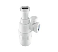 McAlpine A10av Anti-syphon réglable d'arrivée d'eau Siphon bouteille - Blanc