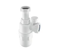 McAlpine A10av Anti-syphon réglable d'arrivée d'eau Siphon bouteille - Blanc