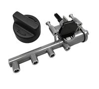 MCAMPAS Spark Allume-gaz électrique pour barbecue - Pièces de rechange - Convient pour Char-Broil, Kenmore Sears, Brinkmann, Broil-Mate, Broilmaster, Batterie AA (4 prises - Piézo rotatif)