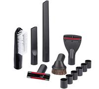 McFilter | Kit de 12 buses. Compatible avec MAKITA VC2000L VC2010L VC2012L VC2511L VC2512L VC3011L VC3012L VC3511L | Suceur pour fentes, brosse pour meubles, brosse d'aspiration, adaptateur