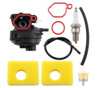 MCHNIC 799583 carburateur filtre à air Remplacement Kit pour Briggs & Stratton 591160 595656 591979 593261 08P502 8P502 09P602 9P602 300E 450E 500E 125cc OVH Moteurs de Tondeuse à Gazon