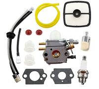 MCHNIC Carburateur avec filtre à air pour Zama C1U-K52 C1U-K53 C1U-K29 C1U-K47 pour Echo SRM2100 SRM2110 SRM2400 SRM2015 SRM2305 SRM2455 PE2000 SHR210 Coupe-fil