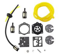 MCHNIC Carburateur Membrane Joint Réparation kit pour Carburateur Homelite XL 2 et Super 2 Fit Walbro HDC Tuyaux & Filtre Kit