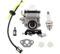 MCHNIC Kit de carburateur pour débroussailleuse Scheppach MFH 3300-4P, Sunseeker SK-C33/SS