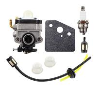 MCHNIC Kit de Carburateur pour débroussailleuse Troy-Bilt TB575SS TB590BC TB146EC TB475SS TB465SS TB26TB TB490BC TB425CS Walbro WYL-19-1 WYL-229 WYL-240-1 WYL-196 Shindaiwa T230 T230X Ryobi 650R 825R