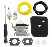 MCHNIC Kit de Carburateur pour Husqvarna 122HD45 122HD60 522HD60S 522HDR60S pour Jonsered HT2223T HT2218 Redmax CHT220L Taille-haie Remplace 523012401 596658301