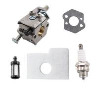 MCHNIC Kit de carburateur pour Stihl 017 018 019 019T MS170 MS180 MS190 MS 170 180 190 MS190T MS180C Tronçonneuse Filtre à Air Bougie d'allumage