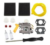 MCHNIC Kit d'entretien carburateur pour débroussailleuse Homelite Ryobi 26cc 30cc Zama C1U-H60, RBC30SESA Ruixing H142R H142A remplace 5131028856 308054043 308054013 Old PN 308054015