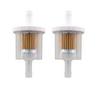 MCHNIC Lot de 2 filtres à carburant pour tondeuse autoportée, tracteur de pelouse, nombreux moteurs Briggs & Stratton 493629 691035 695666 AM108356 Tecumseh 34279 A