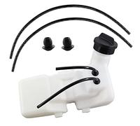 MCHNIC Réservoir d'essence avec bouchon de réservoir Tuyau d'essence pour Stihl FS80 FS85 FS76 FS75 FS74 FS72 HT75 HL75 FC75 FR85 KM85 Série Débroussailleuse Pièces de rechange 4137 350 0410