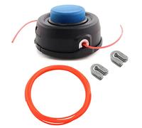 MCHNIC T35 Tête de tondeuse à gazon M10 x 1,25 LH avec manchon pour Husqvarna 123L 128L 128R 128RJ 223L 323LD 323R 324LX 325XL 326L Remplace 5784463-01