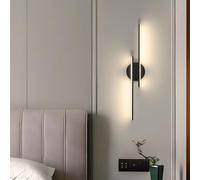 Mckalen Applique Murale Intérieure LED 60CM, 24W 2700LM Blanc Naturel 4500K