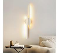 Mckalen Applique Murale Intérieure LED 60CM 24W Aluminium Blanc Chaud 3000K