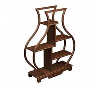 MCMUZKZS Étagère d'Exposition pour Rangement Organisateur Présentoir à Objets Décoratifs Support en Bois avec Base Renforcée et Adaptée au Salon Bureau de, Grand Modèle, Tout Est Accomplissement