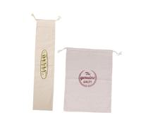 MCMUZKZS Sacs Faits Main, Sac de Conservation Alimentaire Multifonctionnel et Réutilisable, Sac Cadeau à Cordon, Sacs à Main de Ferme, 2 H Red Erect Green