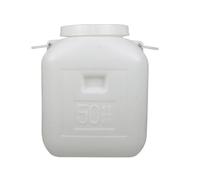 MCMUZKZS Seau Cvercle Domestique | Parois Épaisses Résistantes, Rond En Plastique, pr, Style D