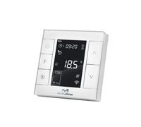MCO Home Thermostat d'ambiance Z-Wave pour plancher chauffant Chauffage infrarouge Compatible Z-Wave Smarthome blanc