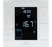 MCO Home Thermostat d'ambiance Z-Wave pour plancher chauffant Chauffage infrarouge Compatible Z-Wave Smarthome blanc